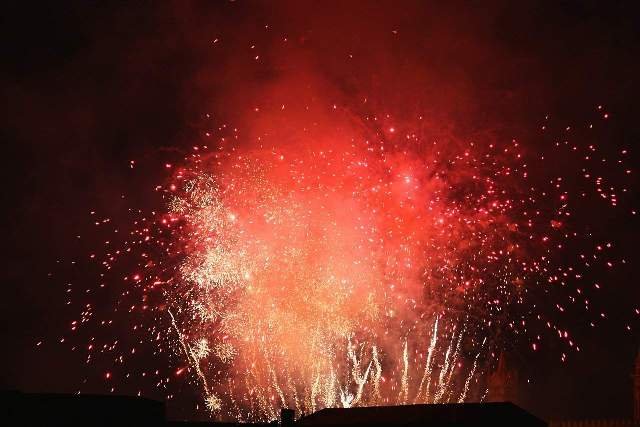 pollution from burning firecrackers