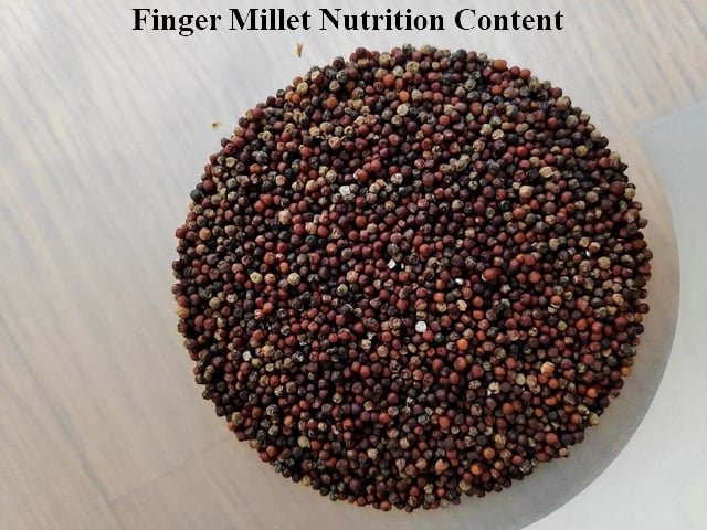 Finger Millet Nutrition Content